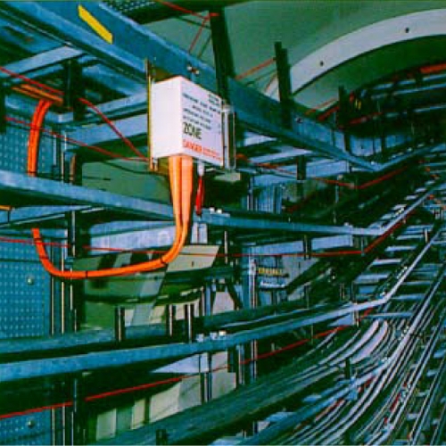 O cabo termosensor apropriado para condições ambientais muito adversas.