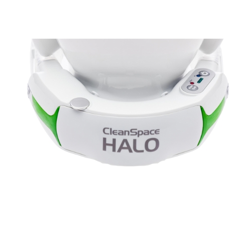 O CleanSpace Halo Respirador é leve ergonómico e sem cabos, mangueiras ou capacetes.