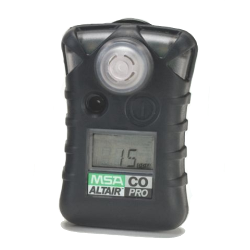 Detetor de gases Mono Canal ALTAIR PRO possui visor fácil de ler.