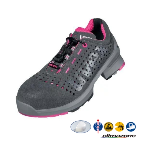 O sapato de segurança S1 SRC UVEX 1 LADIES Está concebido e fabricado com base na mais recente tecnologia para proporcionar um elevado conforto e resistência em ambiente laboral.