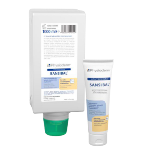 O creme de proteção da pele é adequado para casos de exposição da pele a substâncias insolúveis em água.