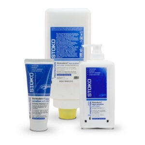 O creme de proteção da pele STOKODERM AQUA SENSITIVE é uma combinação otimizada de lípidos numa estrutura de emulsões múltiplas A/O/A – água/óleo/água).