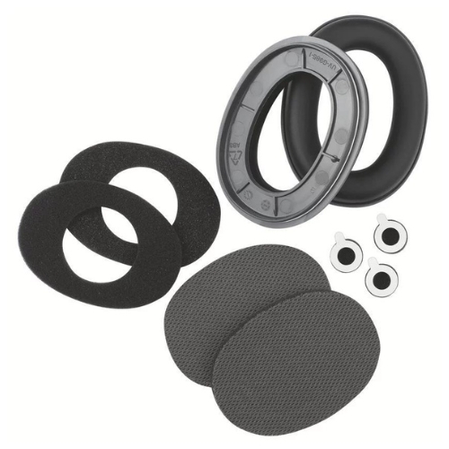 Este conjunto contém todos os artigos necessários para prolongar a vida útil dos protetores auriculares e cumprir os requisitos de higiene.
