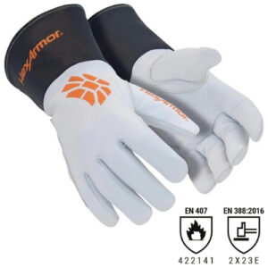 Luva de proteção HexArmor Chrome SLT® 4062 com classificação de Arco Elétrico Nível 4.