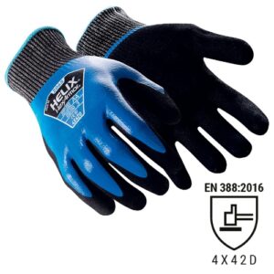 A luva de proteção HexArmor® Helix® 2065 tem uma construção robusta