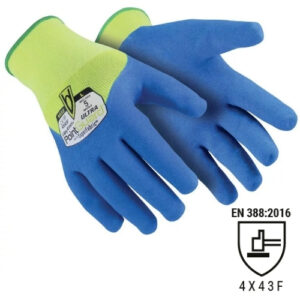 A luva de proteção HexArmor PointGuard® Ultra 9032 de nível F na proteção contra cortes foi concebida para proteger o utilizador de agulhas e cortes.