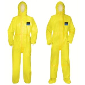 O fato integral de proteção descartável Uvex 3B Chem Classic e Classic+ são próprios para a proteção química tipo 3B.