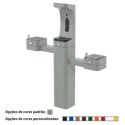 Fonte e dispensador modelo 3612 com várias opções de cores.