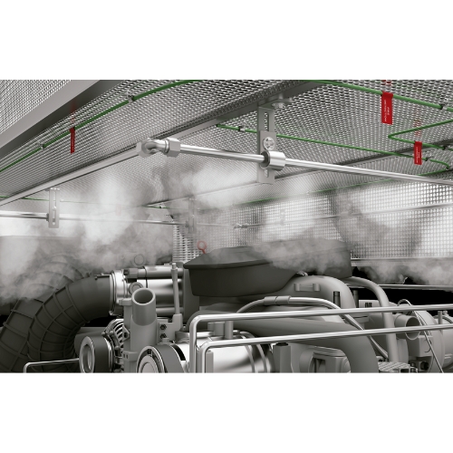 O sistema BusShield ocupa pouco espaço.