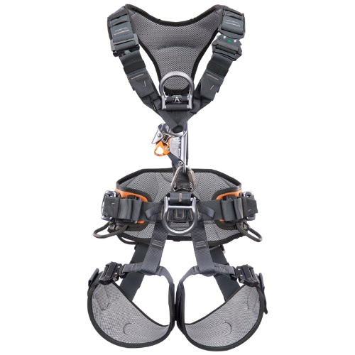 Arnês ASCENSOR GRYPHON projetado para profissionais que atuam com tecnologia de acesso por corda.
