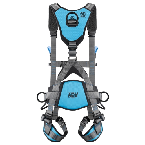 Arnês de segurança EXPERT 5 PRO de alto desempenho projetado para oferecer máxima proteção e conforto em atividades em altura.