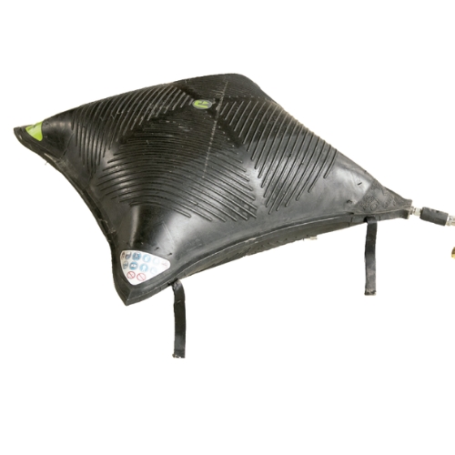 As almofadas de elevação SCORP'AIR S têm apenas 22 mm de espessura para facilitar a inserção em espaços apertados.