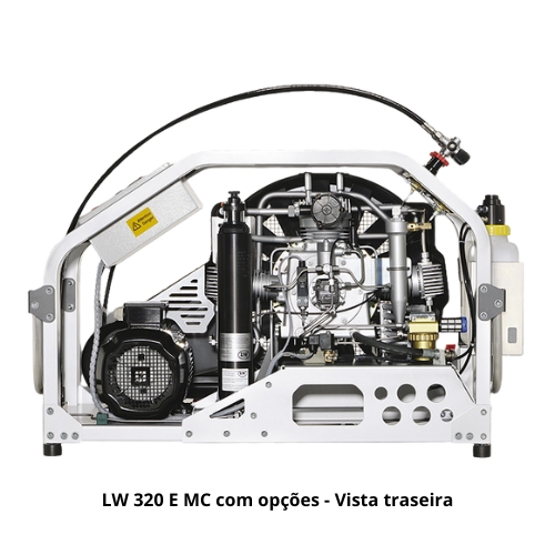 O compressor LW 320 E MC da série MC da L&W foi desenvolvido para oferecer máxima eficiência em ambientes com espaço limitado.