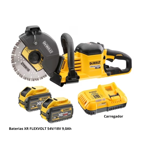 Acessórios da Cortadora de betão sem escovas XR FLEXVOLT 54V.