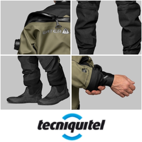 Fato seco D3 Ergo com Warm Neck.