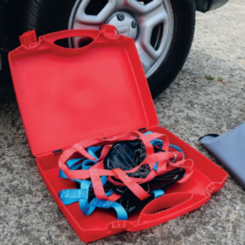 O Kit de Proteção Airbag VL/PL está concebido em tecido resistente.