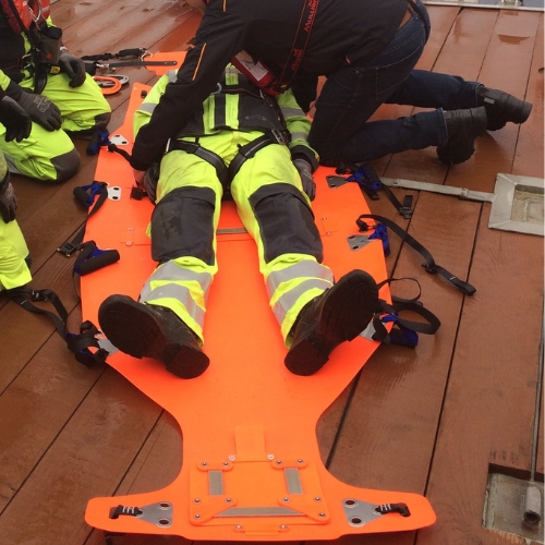 Maca de Resgate ULTRAROLL STRETCHER é fácil de transportar e montar.