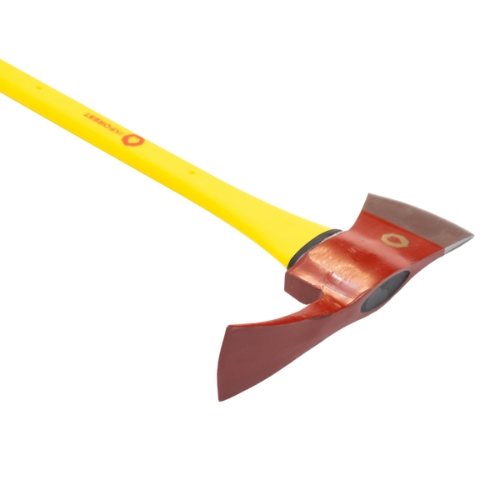 Pulaski foi projetado para unir a eficiência de uma enxada e de um machado, ele permite cavar, raspar o solo e abrir linhas de vegetação com precisão.