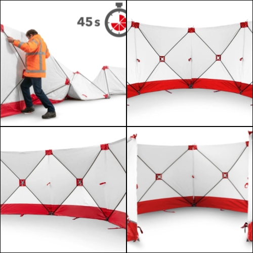 A Tela de Segurança VarioScreen é indispensável para equipas de salvamento.