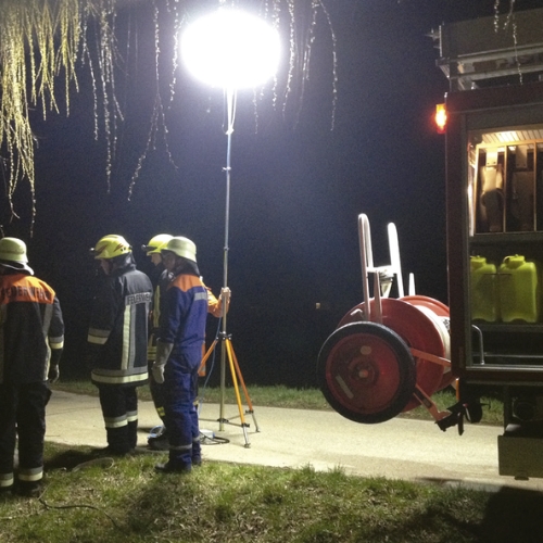 O balão LEDMOON® 600 garante iluminação difusa