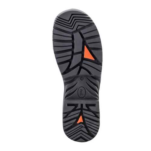 Boata para bombeiro com rasto antideslizamento.