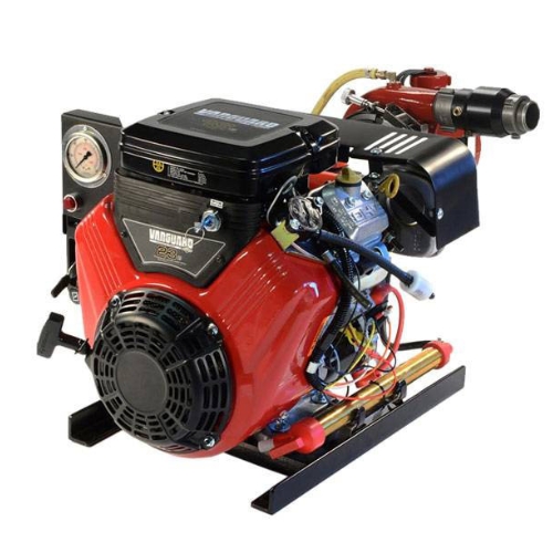 A motobomba WICK XP2-23 é uma bomba de incêndio portátil de alta pressão e dois estágios.