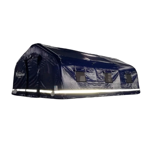 A Tenda de Campanha 8 x 4,8m é projetada para garantir resistência.