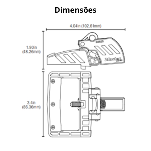 O Bloqueio Elétrico Modelo S3823 oferece versatilidade, segurança e eficiência.