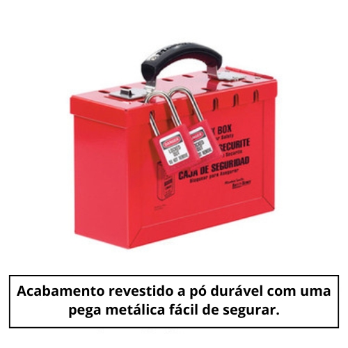 O cofre de bloqueio de grupo modelo 498A é durável, fiável e está em conformidade com as normas de segurança.